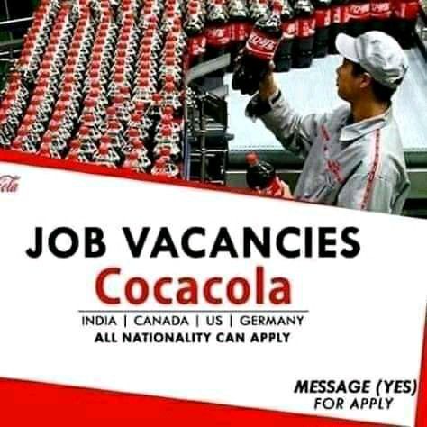 1,000 Coca Cola jobs in Canada 2023